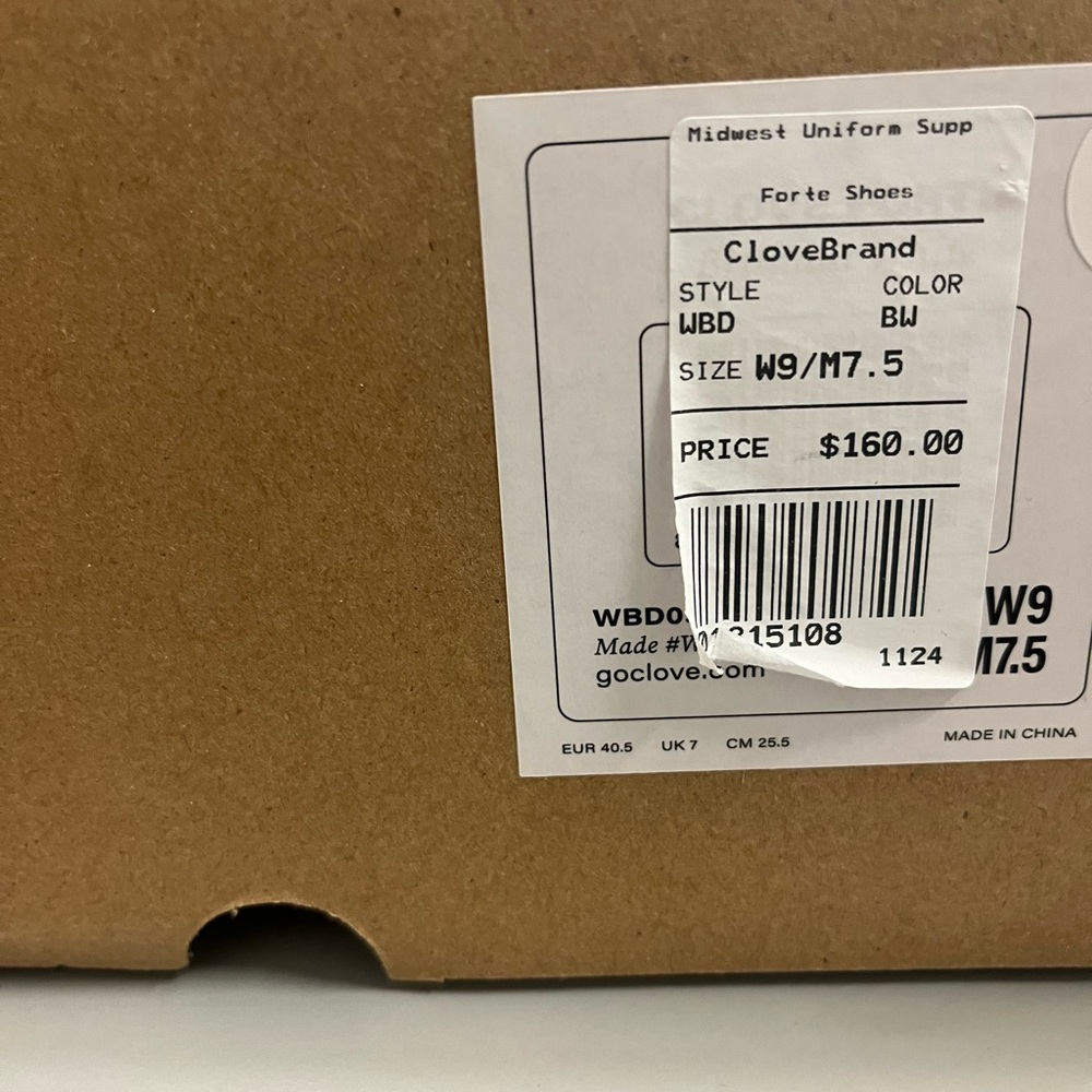NIB Women's Clove Forte White Sneakers - Picture 7 of 9